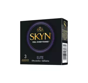 SKYN ELITE БЕЗЛАТЕКСНЫЕ ПРЕЗЕРВАТИВЫ 3 ШТ