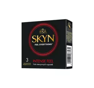 SKYN INTENSE FEEL БЕЗЛАТЕКСНЫЕ ПРЕЗЕРВАТИВЫ 3 ШТ