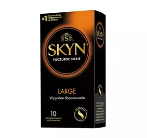 SKYN LARGE БЕЗЛАТЕКСНЫЕ ПРЕЗЕРВАТИВЫ 10 ШТ