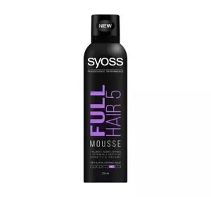 SYOSS FULL HAIR 5 ПЕНКА ДЛЯ УВЕЛИЧЕНИЯ ОБЬЕМА ВОЛОС 250МЛ