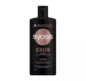 SYOSS KERATIN ШАМПУНЬ ДЛЯ ЛОМКИХ ВОЛОС 440МЛ