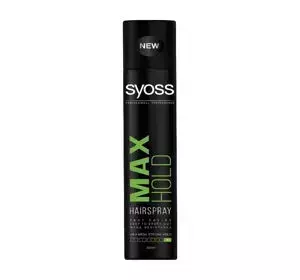 SYOSS MAX HOLD ФИКСИРУЮЩИЙ ЛАК ДЛЯ ВОЛОС 300МЛ