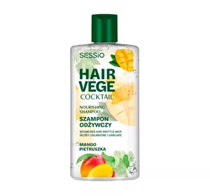 Sessio Hair Vege Cocktail питательный шампунь для волос с петрушкой и манго 300г