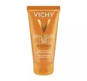 VICHY IDEAL SOLEIL БАРХАТНЫЙ КРЕМ ДЛЯ ЛИЦА СУХАЯ И НОРМАЛЬНАЯ КОЖА SPF50+ 50МЛ