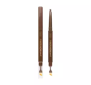 WIBO PRO BROW PENCIL ДВУХСТОРОННИЙ КАРАНДАШ ДЛЯ БРОВЕЙ СО ЩЕТКОЙ 2