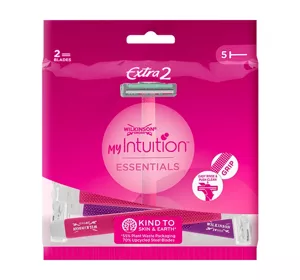 WILKINSON SWORD EXTRA2 BEAUTY ОДНОРАЗОВЫЙ СТАНОК ДЛЯ БРИТЬЯ ДЛЯ ЖЕНЩИН 5 ШТУК