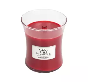 WOODWICK MEDIUM JAR CANDLE АРОМАТИЧЕСКАЯ СВЕЧА POMEGRANATE 275Г