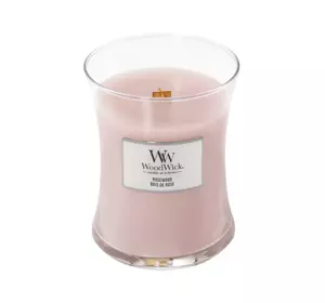 WOODWICK MEDIUM JAR CANDLE АРОМАТИЧЕСКАЯ СВЕЧА ROSEWOOD 275Г