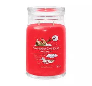 YANKEE CANDLE SIGNATURE АРОМАТИЧЕСКАЯ СВЕЧА CHRISTMAS EVE 567Г