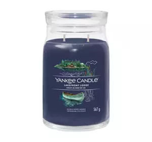 YANKEE CANDLE SIGNATURE АРОМАТИЧЕСКАЯ СВЕЧА LAKEFRONT LODGE  567Г