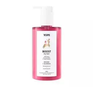 YOPE BOUNCE MY HAIR BOOST РЕГЕНЕРИРУЮЩИЙ КОНДИЦИОНЕР С ПРОТЕИНАМИ 300МЛ