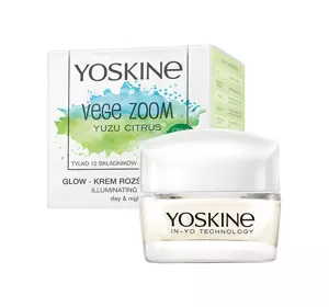 YOSKINE VEGE ZOOM GLOW ОСВЕТЛЯЮЩИЙ КРЕМ 50МЛ