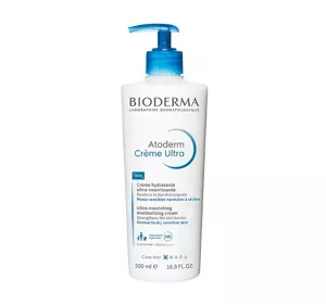 Bioderma Atoderm ультра увлажняющий крем для тела и лица 500 мл