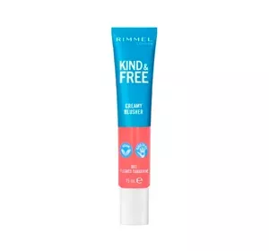 Rimmel Kind & Free Кремовые румяна 002 Flushed Tangerine 15мл