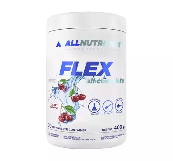 ALLNUTRITION FLEX ALL COMPLETE КОЛЛАГЕН ДЛЯ СУСТАВОВ ВИШНЯ 400Г