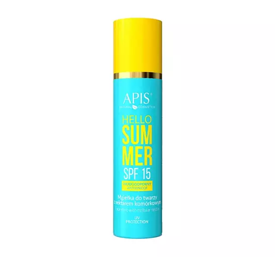 APIS HELLO SUMMER ВОДОСТОЙКИЙ СПРЕЙ ДЛЯ ЛИЦА SPF15 150МЛ