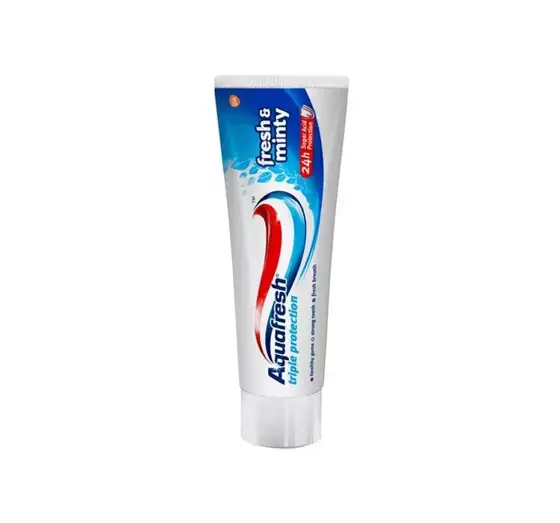 AQUAFRESH TRIPLE PROTECTION FRESH & MINTY ЗУБНАЯ ПАСТА  75МЛ