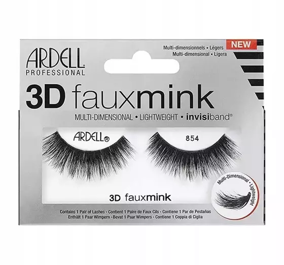 ARDELL 3D FAUX MINK НАКЛАДНЫЕ РЕСНИЦЫ НА ПОЛОСКЕ 854