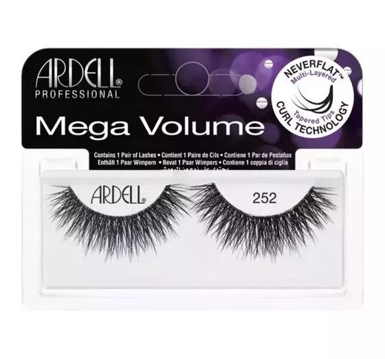 ARDELL MEGA VOLUME ИСКУССТВЕННЫЕ ЛЕНТОЧНЫЕ РЕСНИЦЫ 252