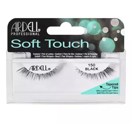 ARDELL SOFT TOUCH НАКЛАДНЫЕ ЛЕНТОЧНЫЕ РЕСНИЦЫ 150 BLACK