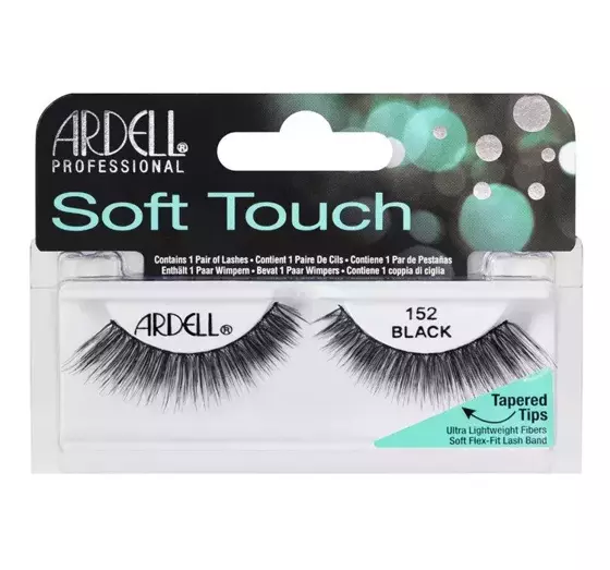 ARDELL SOFT TOUCH НАКЛАДНЫЕ ЛЕНТОЧНЫЕ РЕСНИЦЫ 152 BLACK ЧЕРНЫЕ