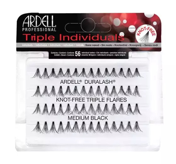 ARDELL TRIPLE INDIVIDUALS 56 ПУЧКОВ РЕСНИЦ MEDIUM 