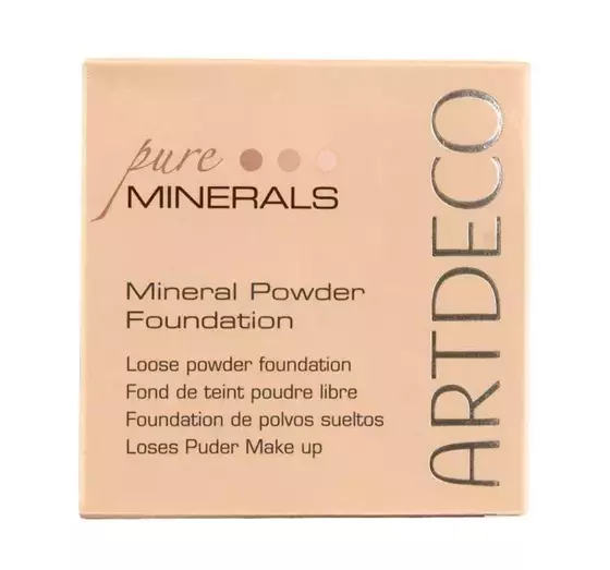 ARTDECO PURE MINERALS МИНЕРАЛЬНАЯ ОСНОВА В ПУДРЕ 6