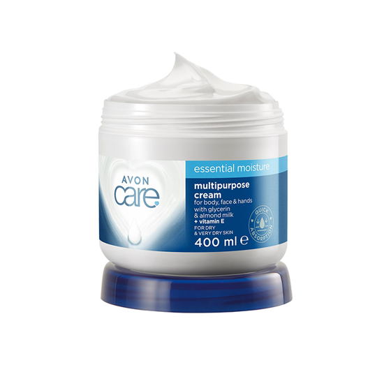 AVON CARE ESSENTIAL MOISTURE КРЕМ ДЛЯ ЛИЦА, РУК И ТЕЛА 400 МЛ