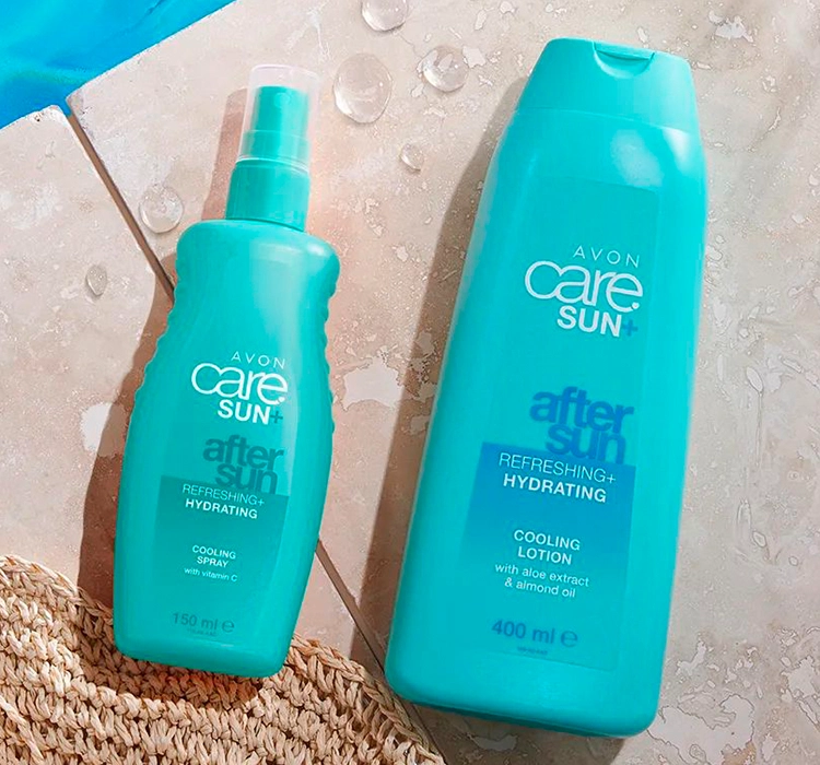 AVON CARE SUN+ AFTER SUN ОХЛАЖДАЮЩЕ-УВЛАЖНЯЮЩИЙ БАЛЬЗАМ ПОСЛЕ ЗАГАРА 400МЛ