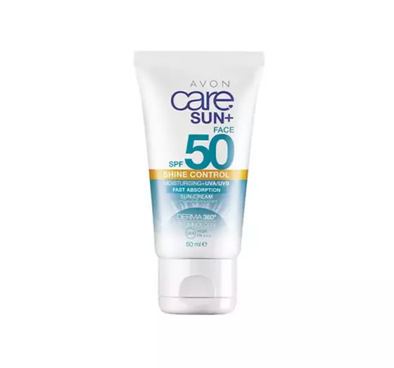 AVON CARE SUN+ SHINE CONTROL SPF 50 МАТИРУЮЩИЙ КРЕМ ДЛЯ ЛИЦА 50МЛ