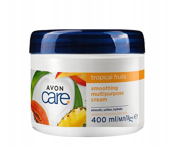 AVON CARE УНИВЕРСАЛЬНЫЙ КРЕМ ДЛЯ ЛИЦА, РУК И ТЕЛА TROPICAL FRUITS 400МЛ