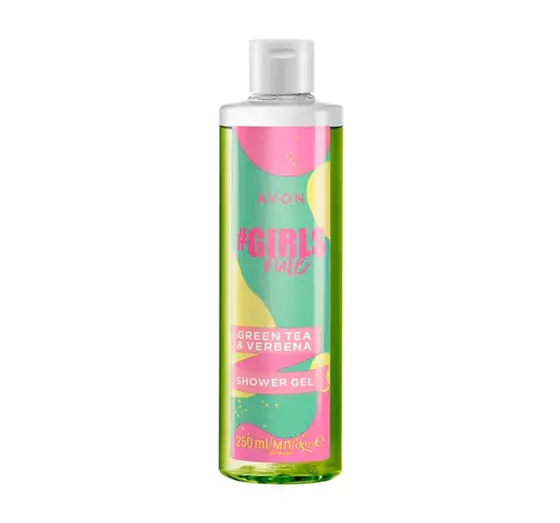 AVON #GIRLS RULE ГЕЛЬ ДЛЯ ДУША GREEN TEA & VERBENA 250МЛ