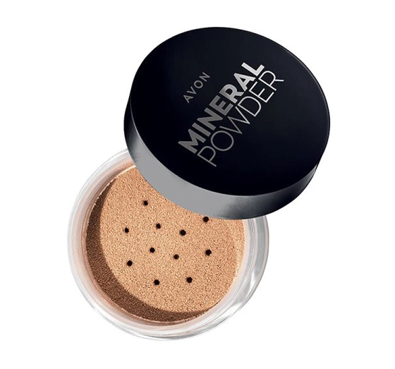 AVON MINERAL POWDER МИНЕРАЛЬНАЯ ПУДРА MEDIUM BEIGE 6Г