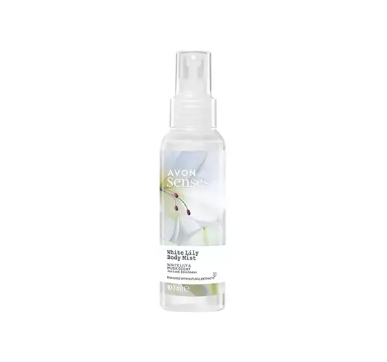 AVON SENSES BODY MIST СПРЕЙ ДЛЯ ТЕЛА WHITE LILY 100МЛ