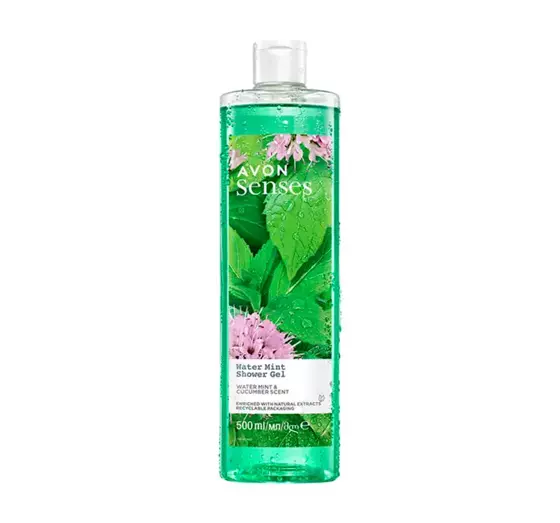 AVON SENSES WATER MINT ГЕЛЬ ДЛЯ ДУША 500МЛ