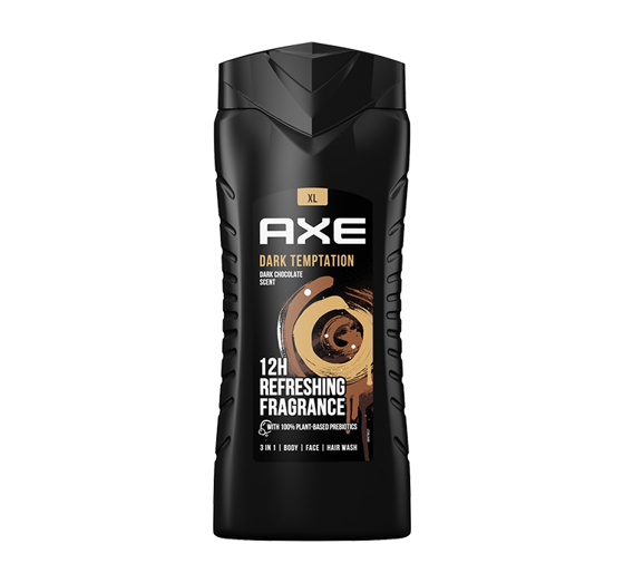 AXE DARK TEMPTATION МУЖСКОЙ ГЕЛЬ ДЛЯ ДУША  400 МЛ