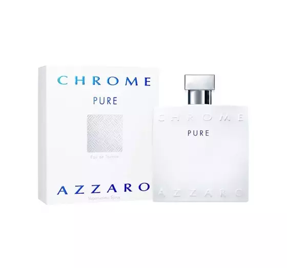 AZZARO CHROME PURE ТУАЛЕТНАЯ ВОДА 50МЛ