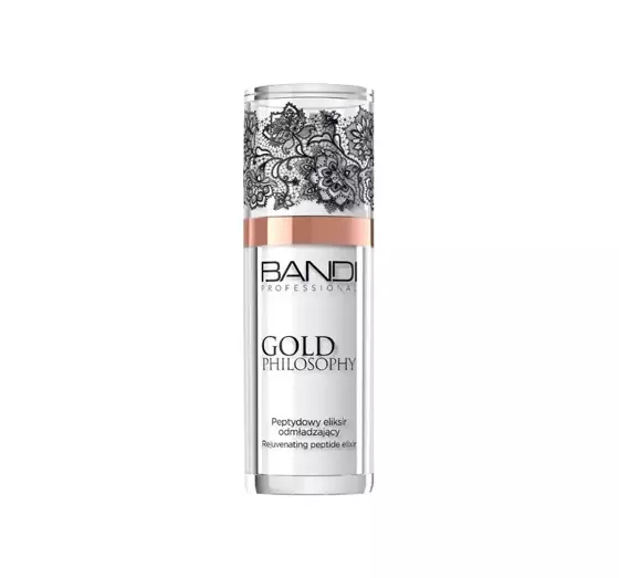 BANDI PROFESSIONAL GOLD PHILOSOPHY ПЕПТИДНЫЙ ОМОЛАЖИВАЮЩИЙ ЭЛИКСИР 30МЛ