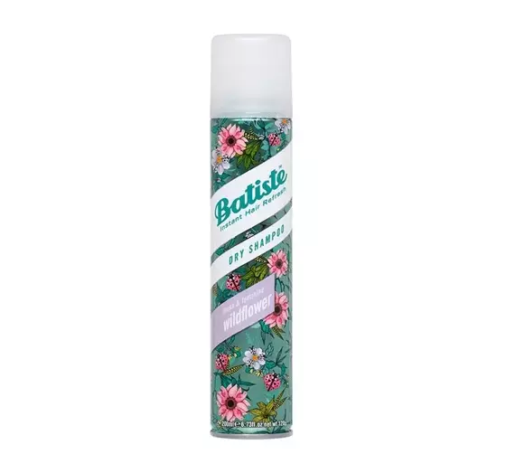 BATISTE DRY SHAMPOO СУХОЙ ШАМПУНЬ WILDFLOWER 200МЛ