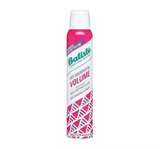 BATISTE DRY SHAMPOO & VOLUME СУХОЙ ШАМПУНЬ 200МЛ