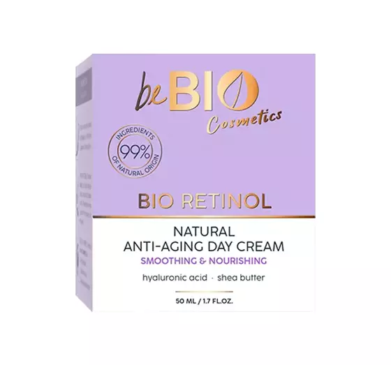 BEBIO BIO RETINOL НАТУРАЛЬНЫЙ КРЕМ ANTI-AGING ДЛЯ ЛИЦА НА ДЕНЬ 50МЛ