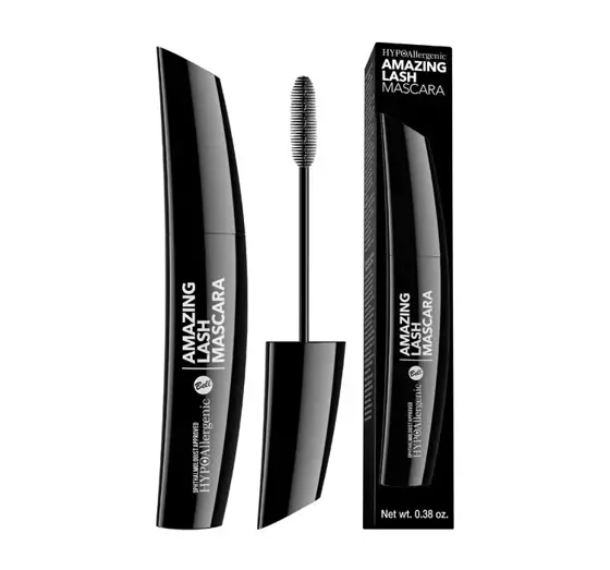 BELL HYPOALLERGENIC AMAZING LASH MASCARA ГИПОАЛЛЕРГЕННАЯ ТУШЬ ЭФФЕКТ ТЕАТРАЛЬНЫХ РЕСНИЦ 01 ЧЕРНАЯ