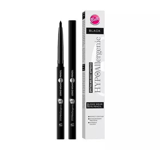 BELL HYPOALLERGENIC LONGWEAR EYE PENCIL КАРАНДАШ ДЛЯ ГЛАЗ 01 BLACK