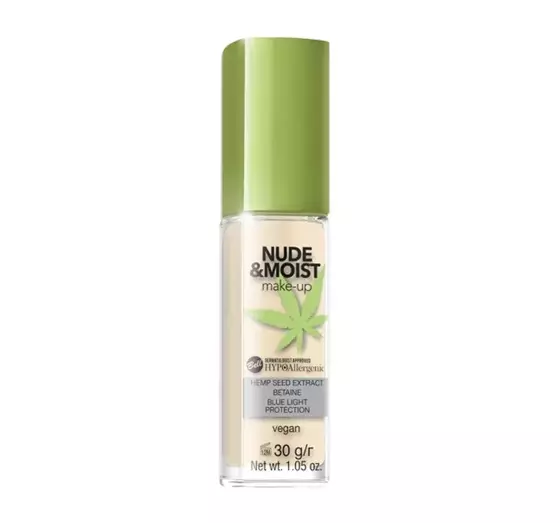 BELL HYPOALLERGENIC NUDE&MOIST MAKE-UP FLUID УВЛАЖНЯЮЩЕЕ ТОНАЛЬНОЕ СРЕДСТВО 03 SAND 30Г