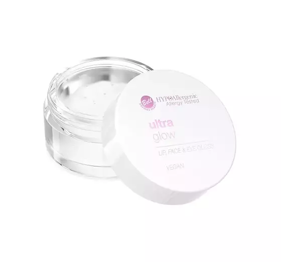 BELL HYPOALLERGENIC ULTRA GLOW БЛЕСТЯЩИЙ ТОППЕР ДЛЯ ГУБ, ЛИЦА И ВЕК 3,9Г