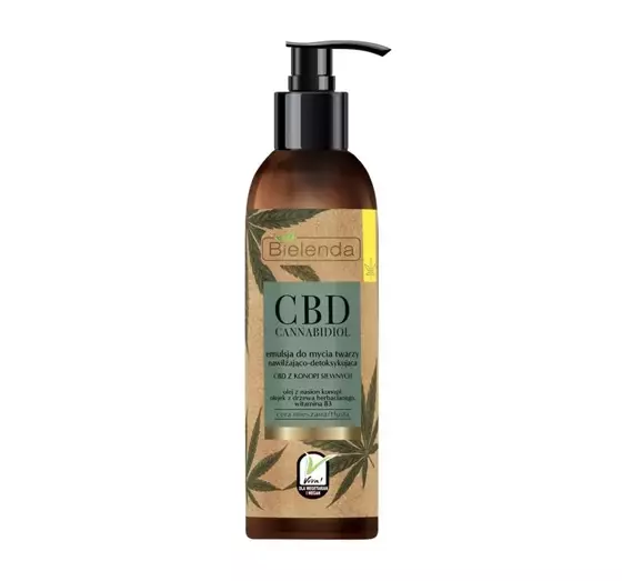 BIELENDA CBD CANNABIDIOL ЭМУЛЬСИЯ ДЛЯ МЫТЬЯ ЛИЦА КОМБИНИРОВАННАЯ И ЖИРНАЯ КОЖА 150Г