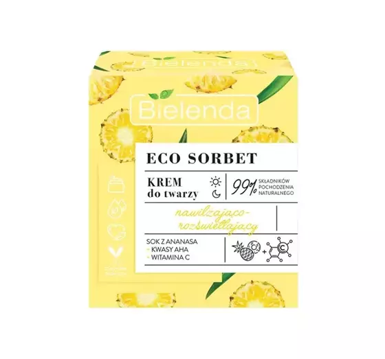 BIELENDA ECO SORBET PINEAPPLE КРЕМ ДЛЯ ЛИЦА 50МЛ