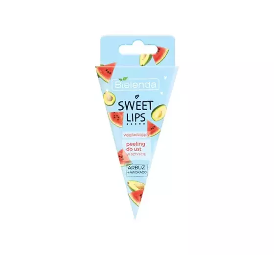 BIELENDA SWEET LIPS РАЗГЛАЖИВАЮЩИЙ ПИЛИНГ ДЛЯ ГУБ АРБУЗ + АВОКАДО 4,3Г