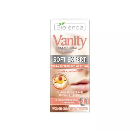 BIELENDA VANITY PROFESSIONAL SOFT EXPERT НАБОР ДЛЯ ДЕПИЛЯЦИИ УЛЬТРАДЕЛИКАТНЫЙ