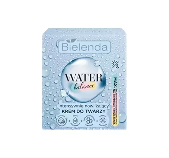 BIELENDA WATER BALANCE ИНТЕНСИВНО УВЛАЖНЯЮЩИЙ КРЕМ ДЛЯ ЛИЦА 50МЛ